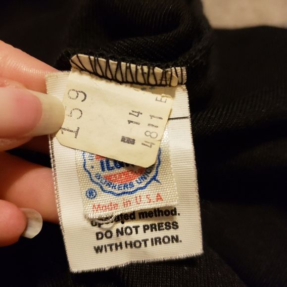 Vintage Act III Black Velvet Scalloped Open Jacket - Picture 7 of 9